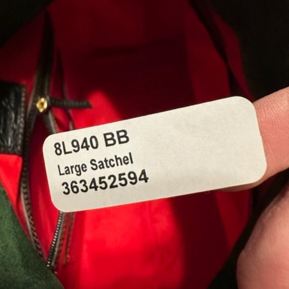 Dooney & Bourke Florentine Large Satchel in Black Leather - Picture 16 of 16